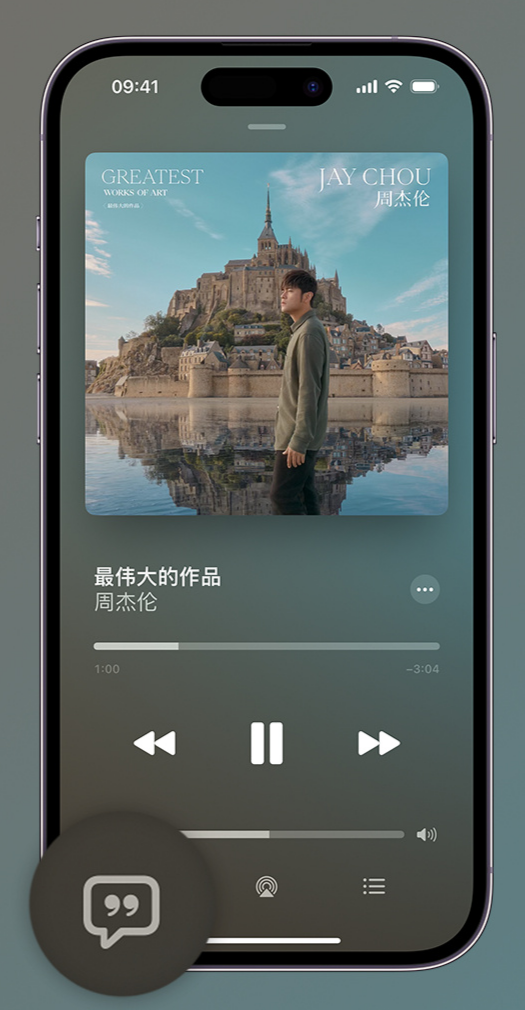 北川iphone维修分享如何在iPhone上使用Apple Music全新唱歌功能 