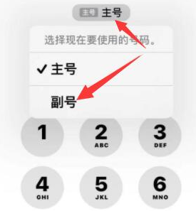 北川苹果14维修店分享iPhone 14 Pro Max使用副卡打电话的方法 